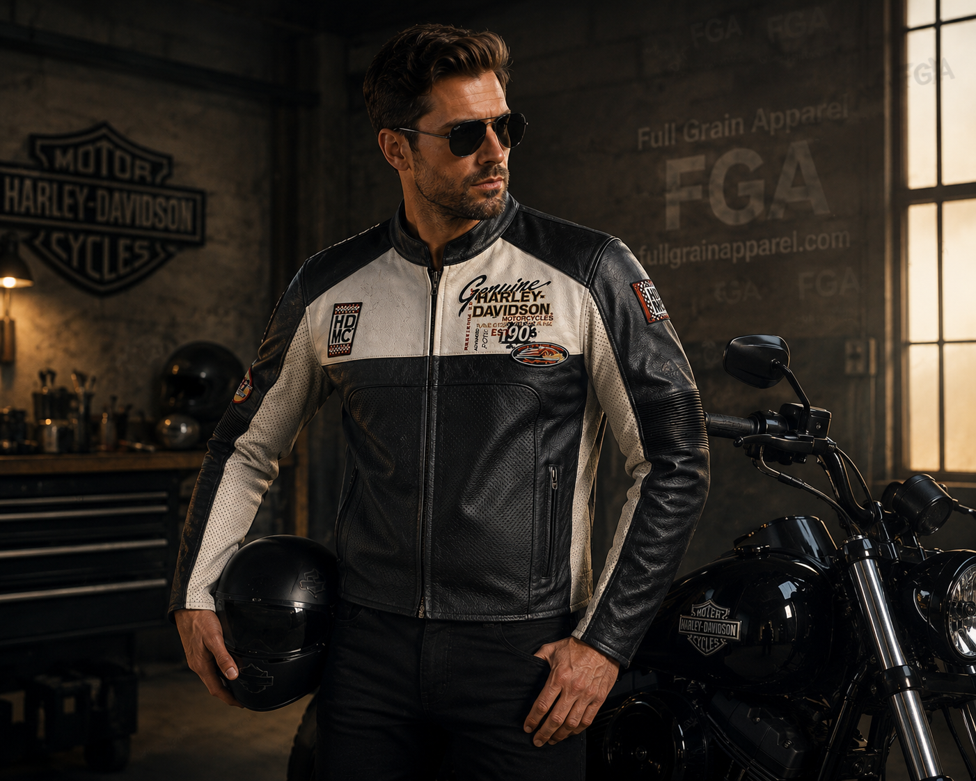 Men's Harley-Davidson 1903 Leather Jacket | Full Grain Apparel