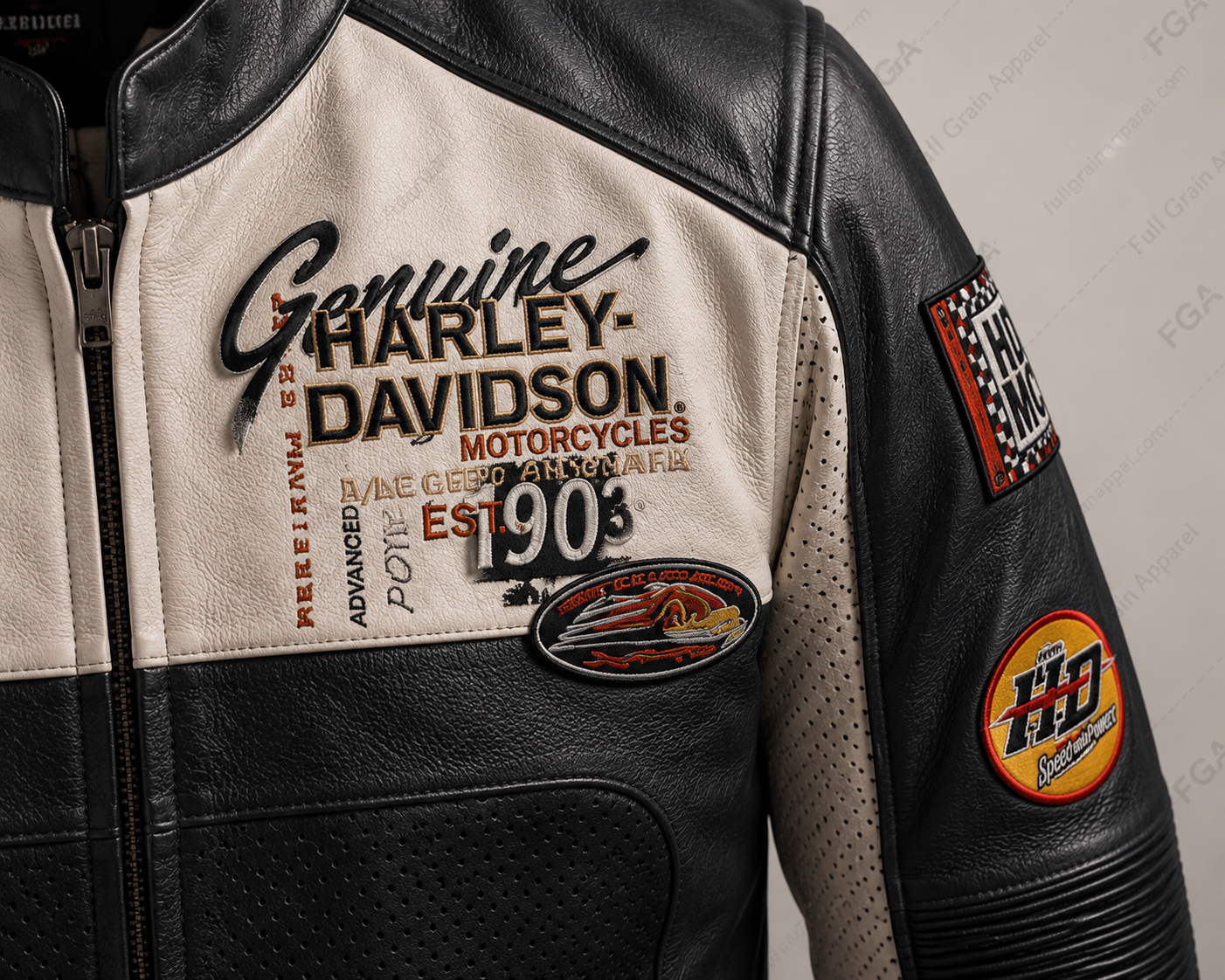 Men's Harley-Davidson 1903 Leather Jacket | Full Grain Apparel