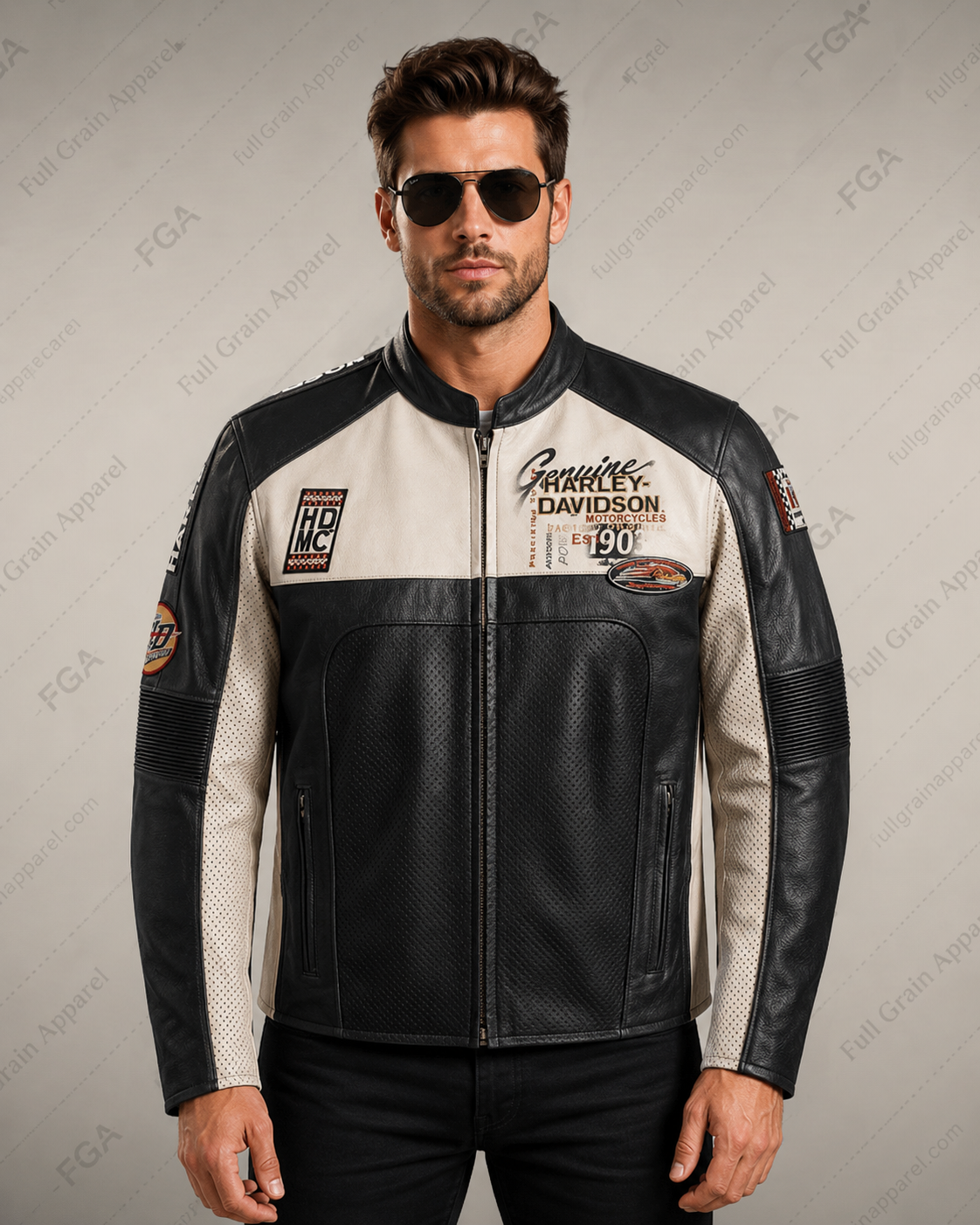 Men's Harley-Davidson 1903 Leather Jacket | Full Grain Apparel