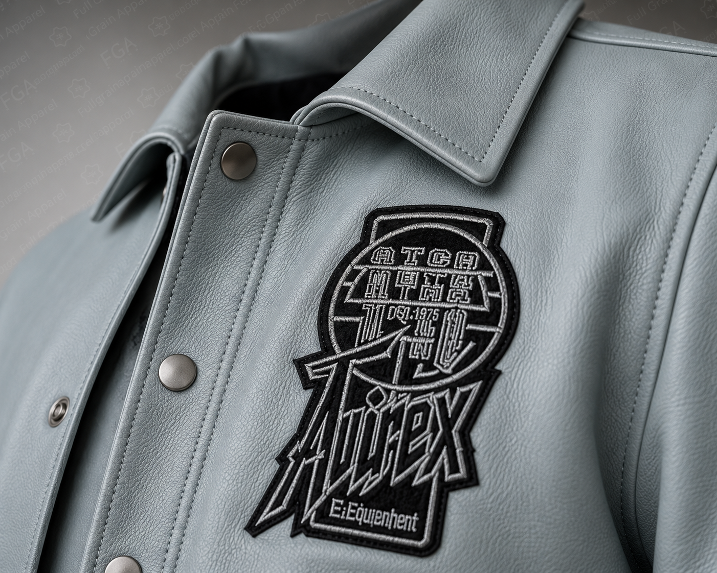 Men's Avirex 75 Leather Varsity Jacket | Full Grain Apparel
