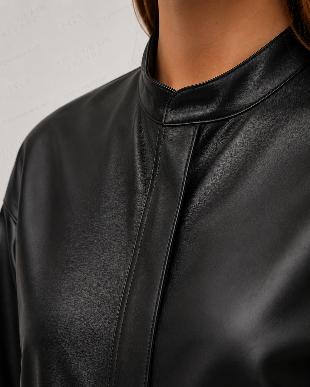 Women's Black Leather Jumpsuit | Luxury Utility | Full Grain Apparel