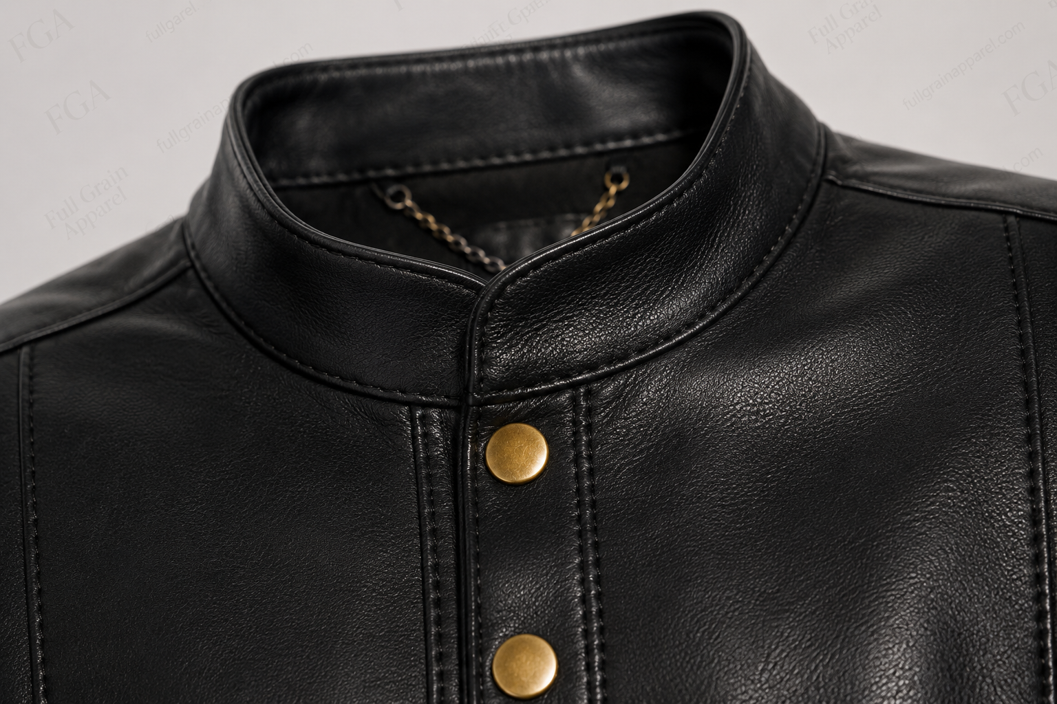 Women's Black Bomber Leather Jacket | Cafe Racer | Full Grain Apparel