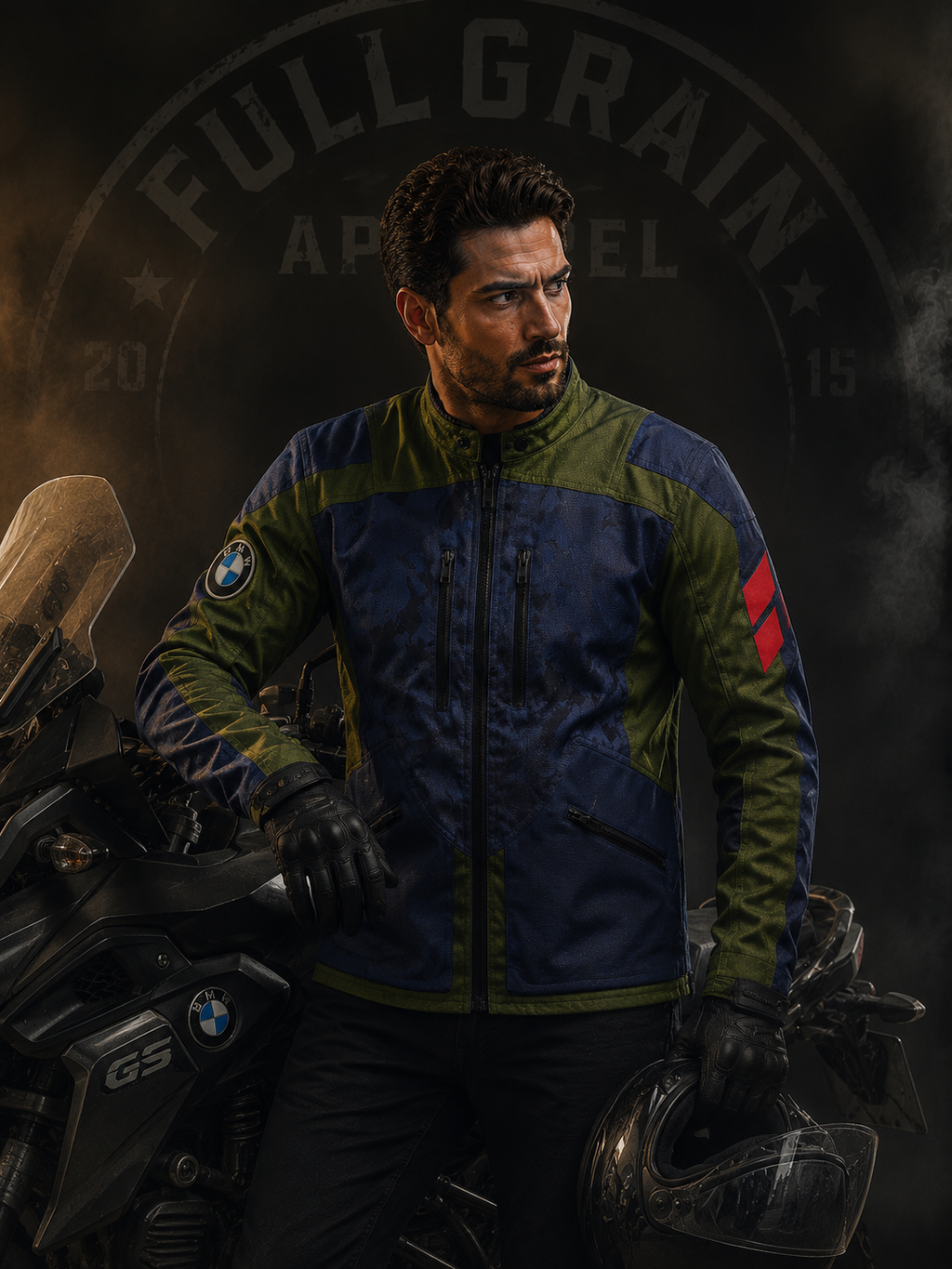 BMW Motorrad GS Rallye Touring Jacket Men | Full Grain Apparel