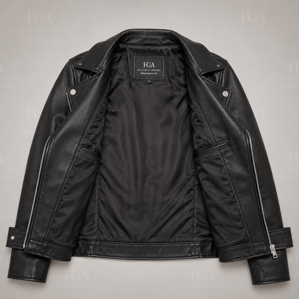 Women's Black Leather Biker Jacket | Classic Moto Style | Full Grain Apparel