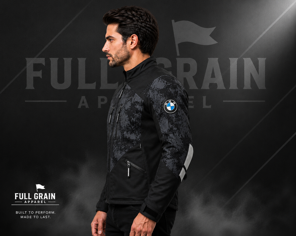 Men’s BMW Motorrad GS Rallye Air Jacket Summer Touring Riding Gear Full Grain Apprael
