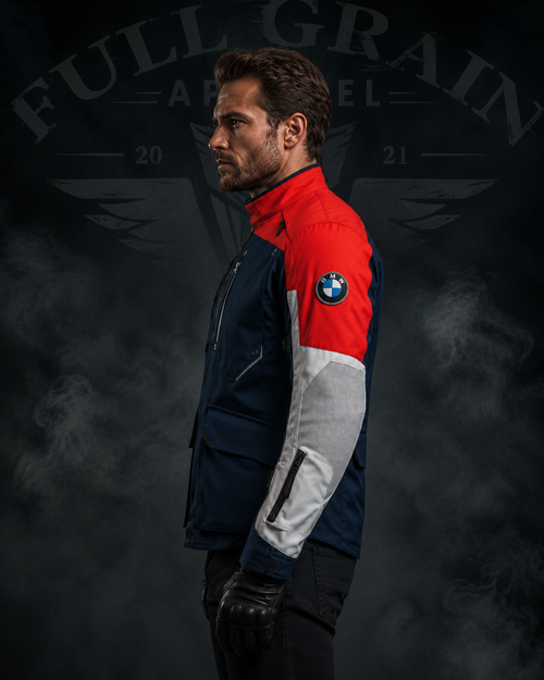BMW GS Rallye GTX Jacket 2026 | Men’s Enduro Armor | Full Grain Apparel
