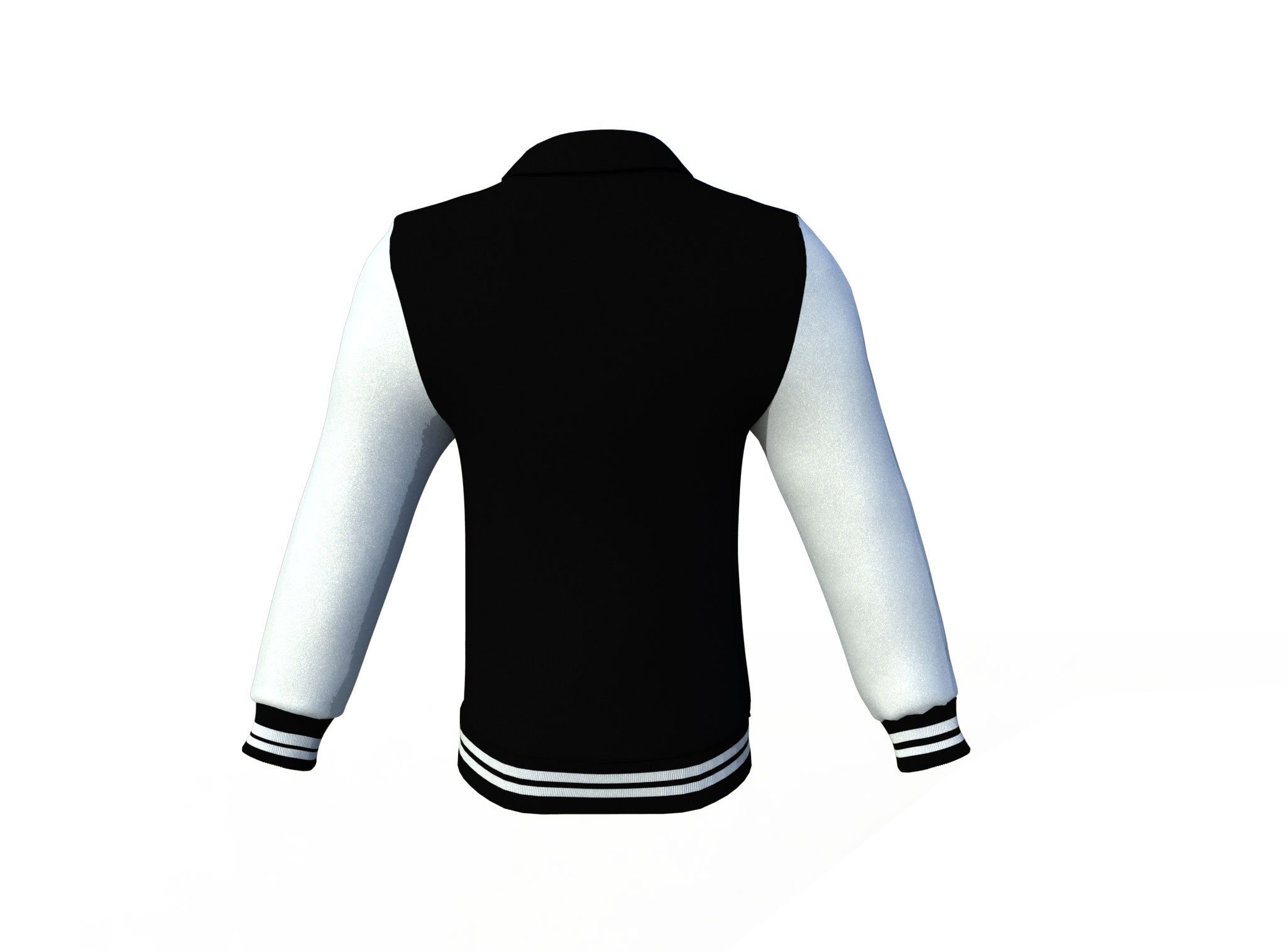 Black Varsity Jacket - Men’s Leather Letterman | Full Grain Apparel