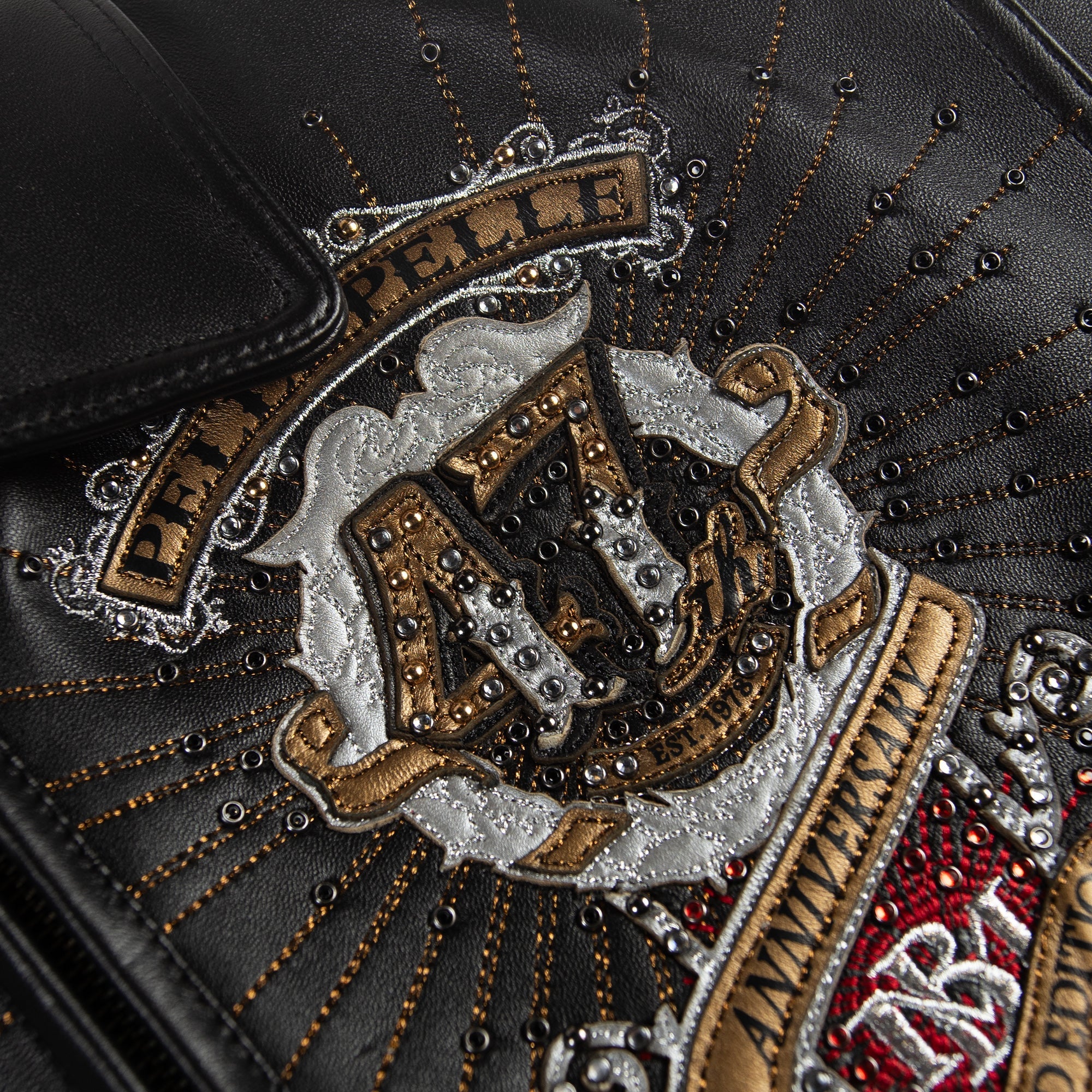 Men’s "Signature-47" Anniversary | 100% Genuine Full-Grain Cowhide | Pelle Pelle Inspired 47th Collectors Series Jacket | Full Grain Apparel