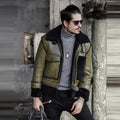 Men’s Forest Green RAF Flying Pilot Sheepskin Shearling Jacket | Rare Heritage Olive Flight Coat | Full Grain Apparel