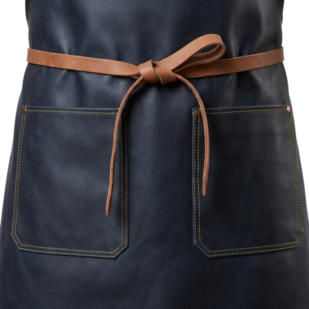 GrillMaster's Leather BBQ Apron