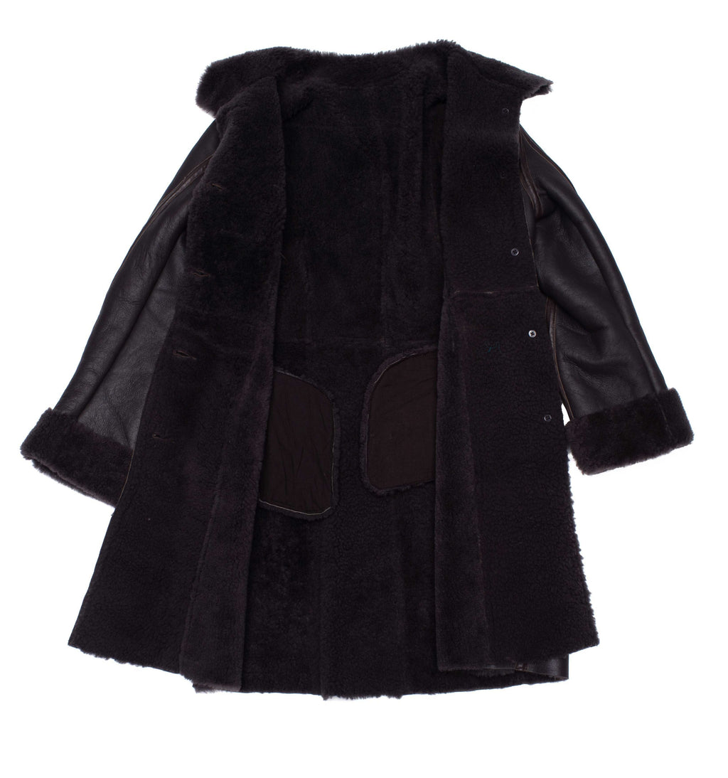 Women's Shaunna's 3/4 Length Shearling Coat | Spanish Merino | Full Grain Apparel