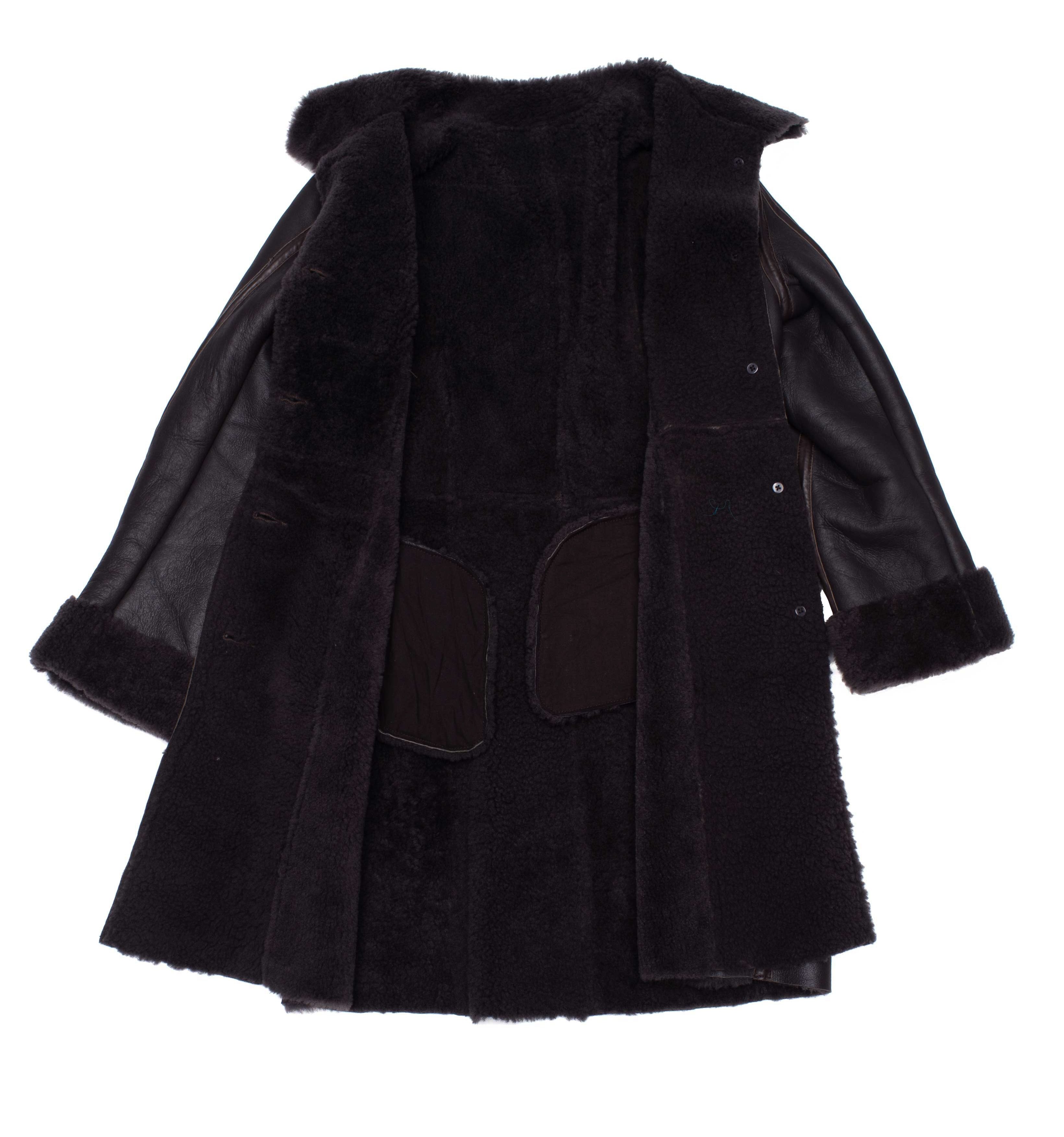 Women's Shaunna's 3/4 Length Shearling Coat | Spanish Merino | Full Grain Apparel