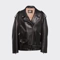 Women’s Black Lambskin Biker Leather Jacket | Ultra-Soft Premium Moto | Full Grain Apparel