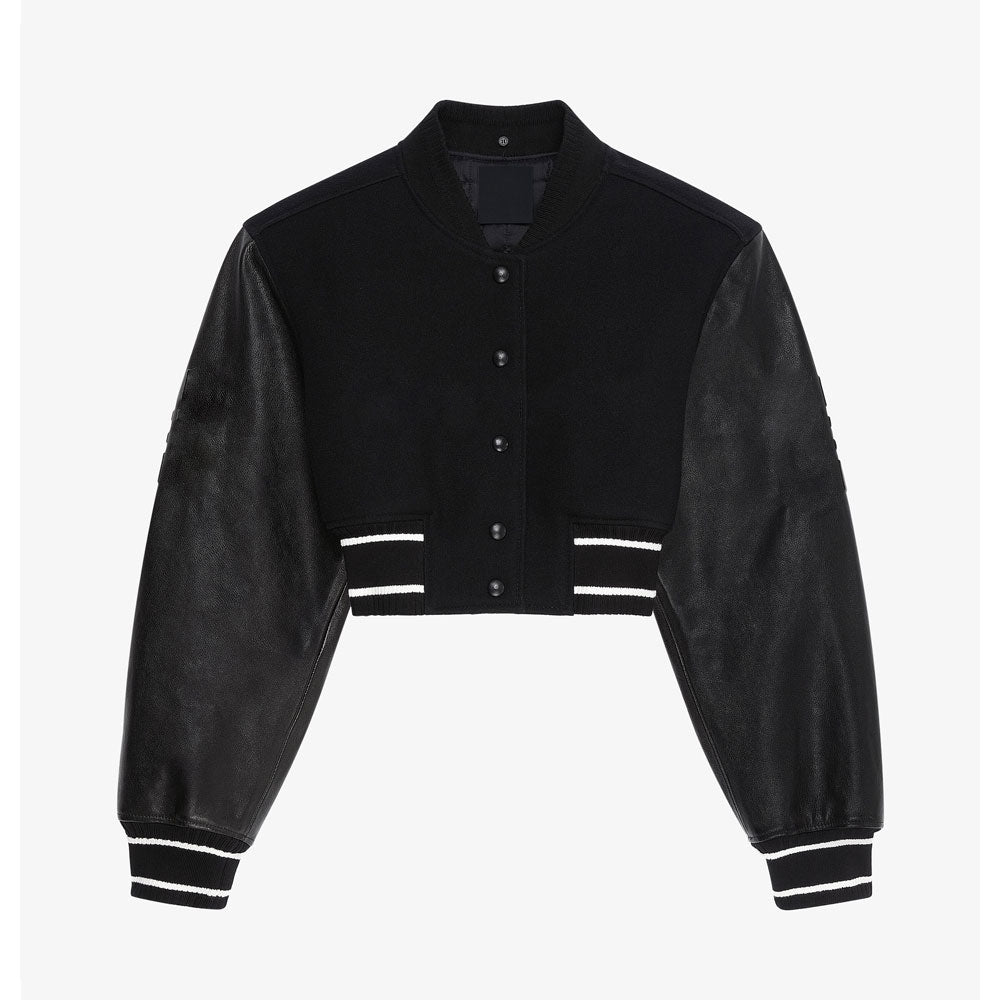 Women’s Black Aviator Sheepskin Shearling Bomber Jacket | Obsidian B3 Flight Pilot Coat | Full Grain Apparel