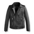Men’s Classic Biker Leather Jacket - Timeless Moto Edition | Full Grain Apparel