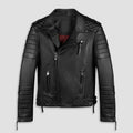 Men’s Vintage Biker Leather Jacket - Heritage Roadster Edition | Full Grain Apparel