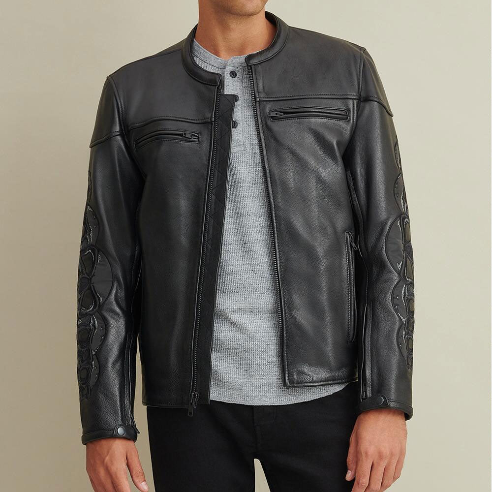 Men’s Leather Rider Jacket | The Icon of the Open Road | Full Grain Apparel