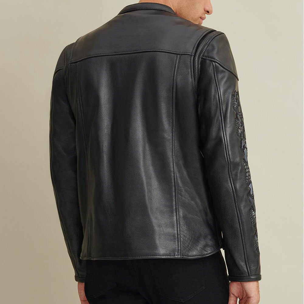 Men’s Leather Rider Jacket | The Icon of the Open Road | Full Grain Apparel