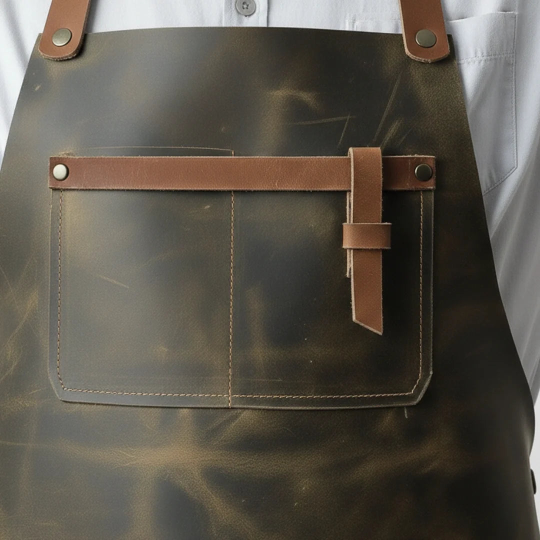Superlative BBQ Leather Apron
