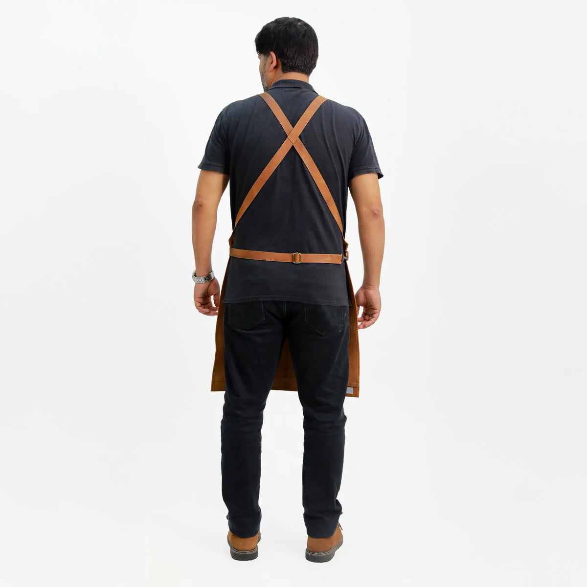 Close-up detail of Legacy Edition Blacksmith Apron