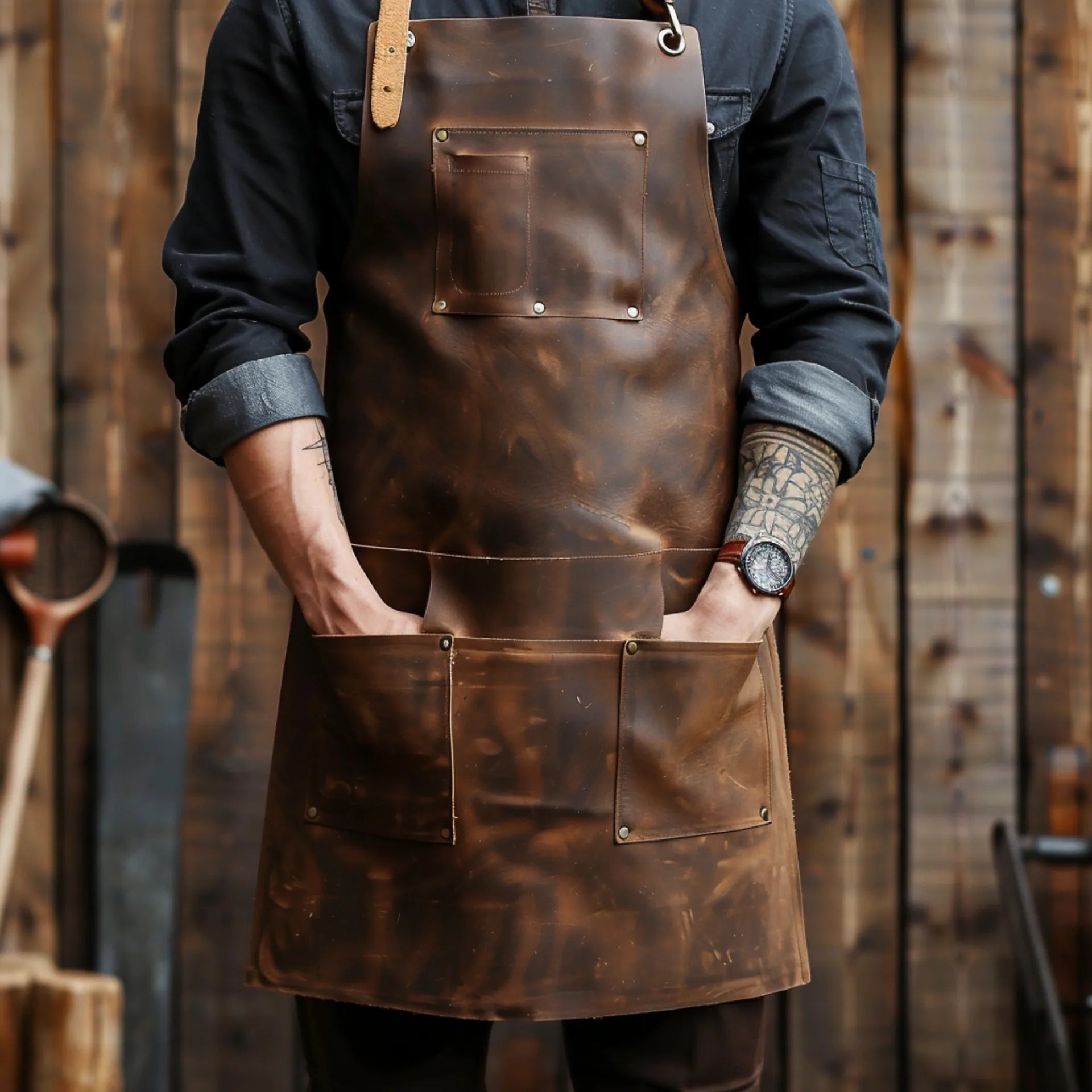 Master Protection Blacksmith Leather Apron