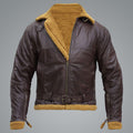 Men’s B3 Flying Aviator Pilot Shearling Jacket | Rugged Aviation Heritage | Full Grain Apparel