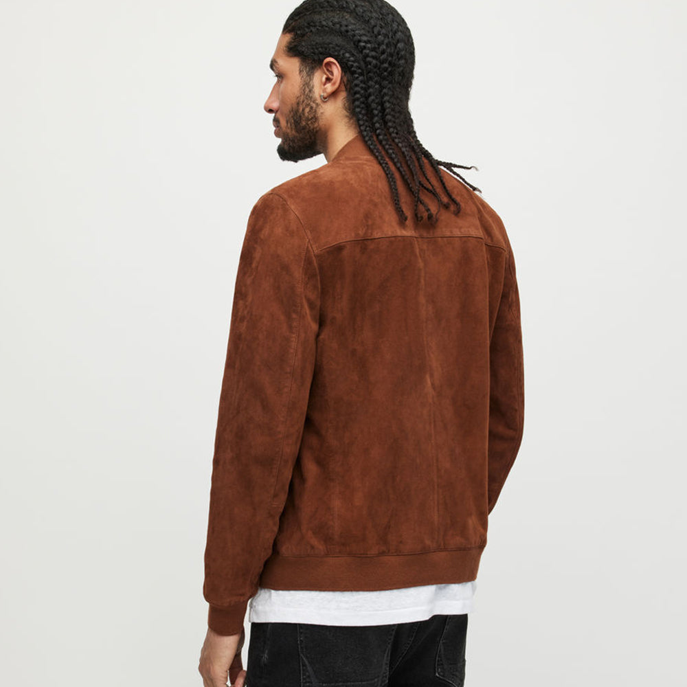 Men’s B3 Sheepskin Shearling Aviator Leather Bomber Jacket | Full Grain Apparel