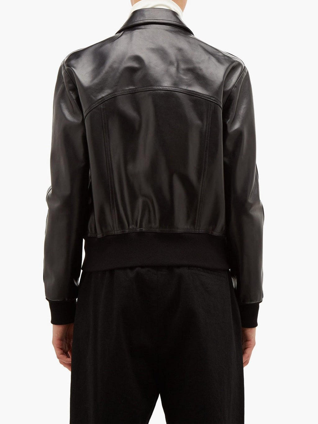 Men’s Obsidian Heritage Classic Leather Jacket | Timeless Urban Identity | Full Grain Apparel