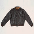 Men’s "Iron Wing" A2 Flying Bomber | Genuine Brown Horsehide Leather | Military Grade Flight Jacket | Full Grain Apparel
