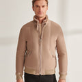 Men’s B3 Sheepskin Shearling Aviator Leather Bomber Jacket | Full Grain Apparel