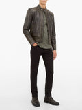 Men’s Terra-Titan Stylish Brown Leather Jacket | Elite Heritage Identity | Full Grain Apparel