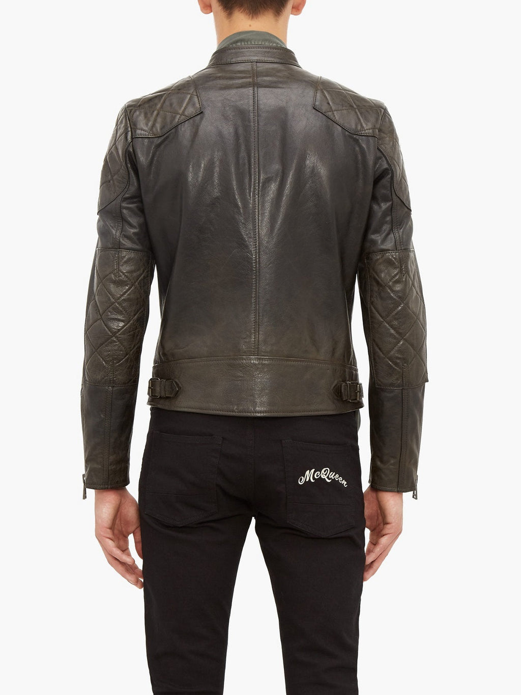 Chaqueta de cuero marrón elegante Terra-Titan para hombre | Identidad de élite tradicional | Prenda de grano completo