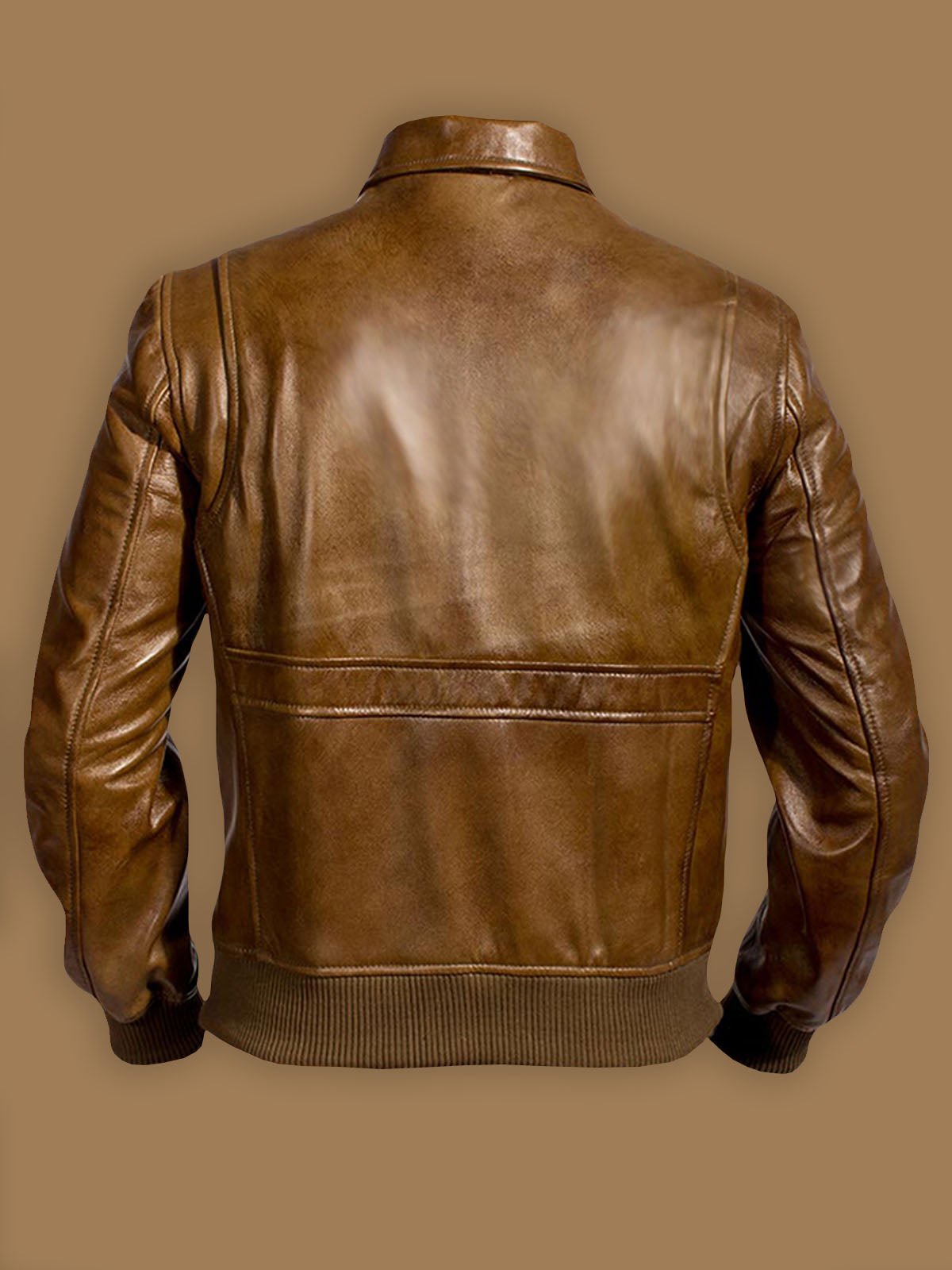 Men’s Traditional Brown Leather Jacket | Rugged Heritage Classic | Full Grain Apparel
