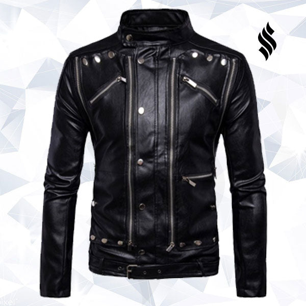 The "Metropolitan" | Men’s New Classic Fashion Leather Jacket | Full Grain Apparel