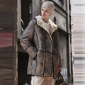 Men’s B7 "Arctic Explorer" Hooded RAF Aviator Coat | Genuine Sheepskin Flying Fur Shearling Jacket | Full Grain Apparel
