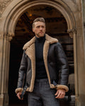 Men’s B3 RAF Aviator | Sheepskin Shearling Leather Jacket | Full Grain Apparel