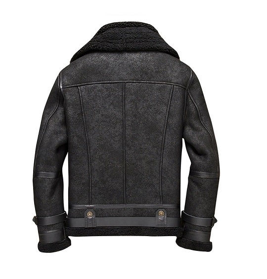 Men’s Flight B3 Aviator Shearling Bomber Jacket | Full Grain Apparel