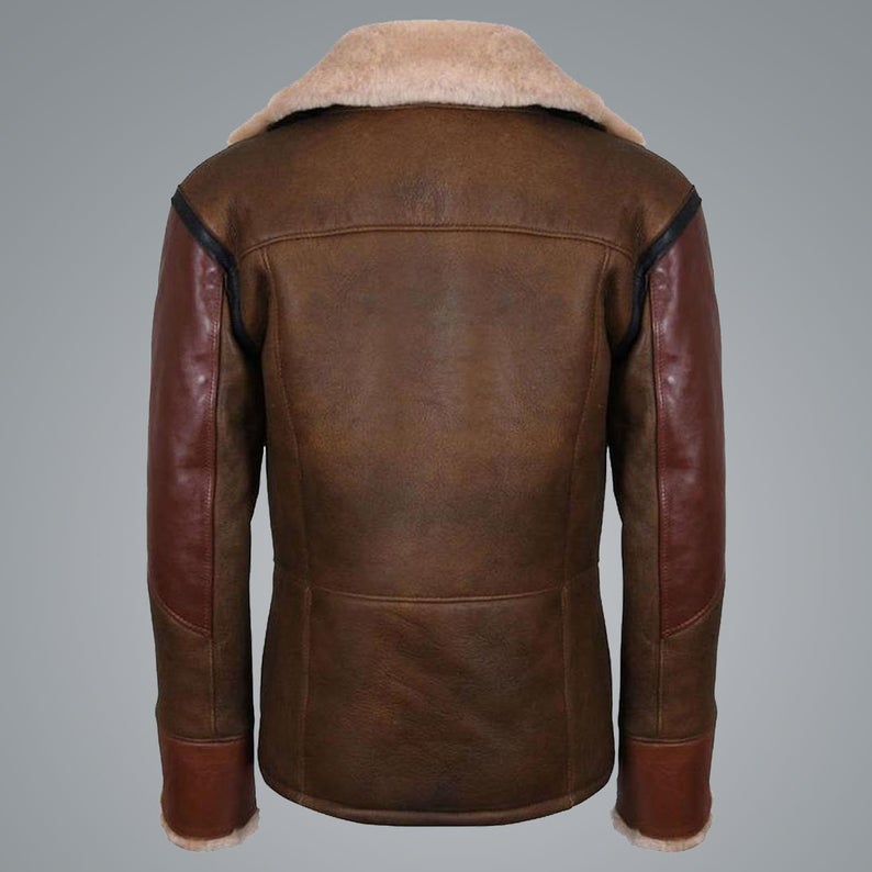 Men’s RAF B3 Aviator Flying Bomber Jacket | Rugged Tactical Heritage | Full Grain Apparel