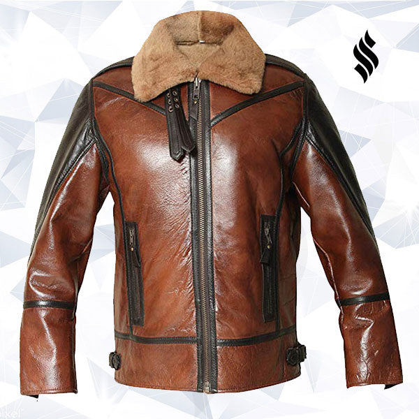 The "Spitfire" RAF Flight Aviator | Real Sheepskin & Iconic Shearling | Full Grain Apparel