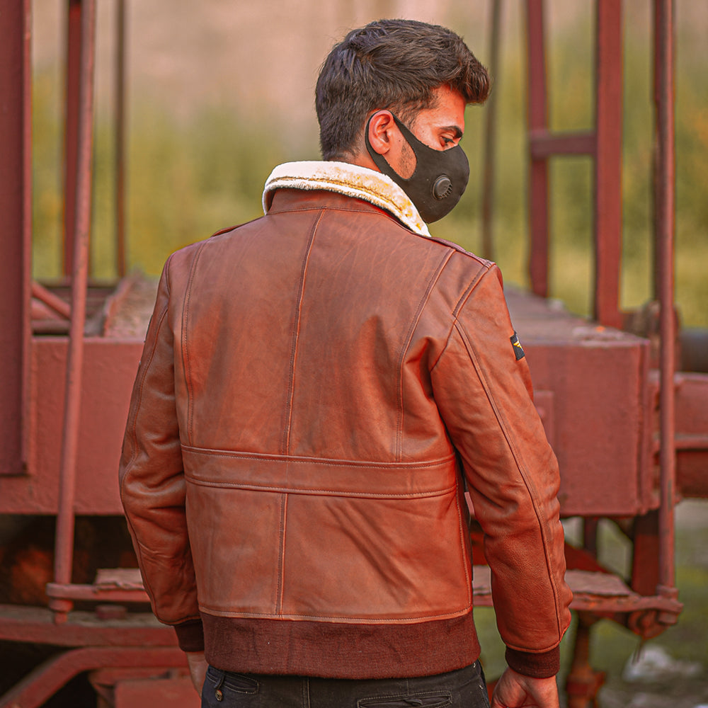 Men’s B3 RAF Flying Sheepskin Shearling Bomber Jacket | Full Grain Apparel