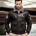Men’s RAF B-3 Sheepskin Shearling Leather Bomber - The Battle of Britain Heritage | Full Grain Apparel