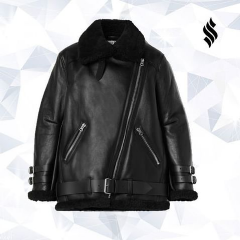 Men’s B3 Shearling Bomber Jacket with Sheepskin | Full Grain Apparel