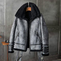 Men’s B3 Shearling Bomber Jacket | Short Fur Coat | Full Grain Apparel