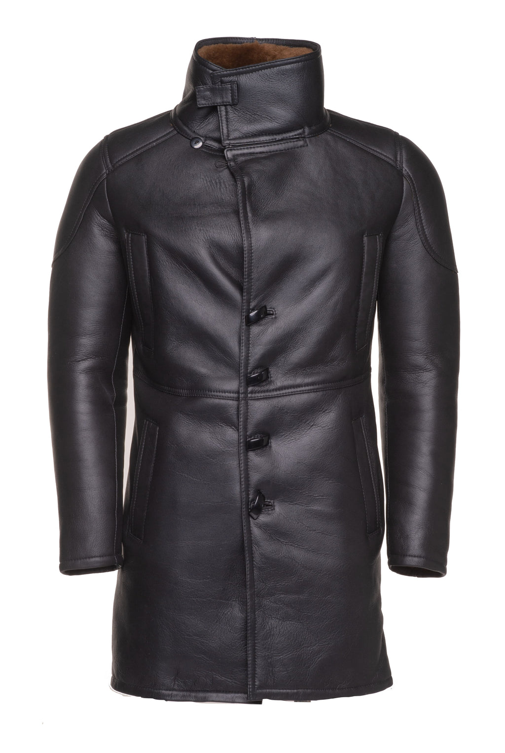 The "Officer K" 2049 Trench | Real Shearling Blade Runner Inspired Coat | Full Grain Apparel