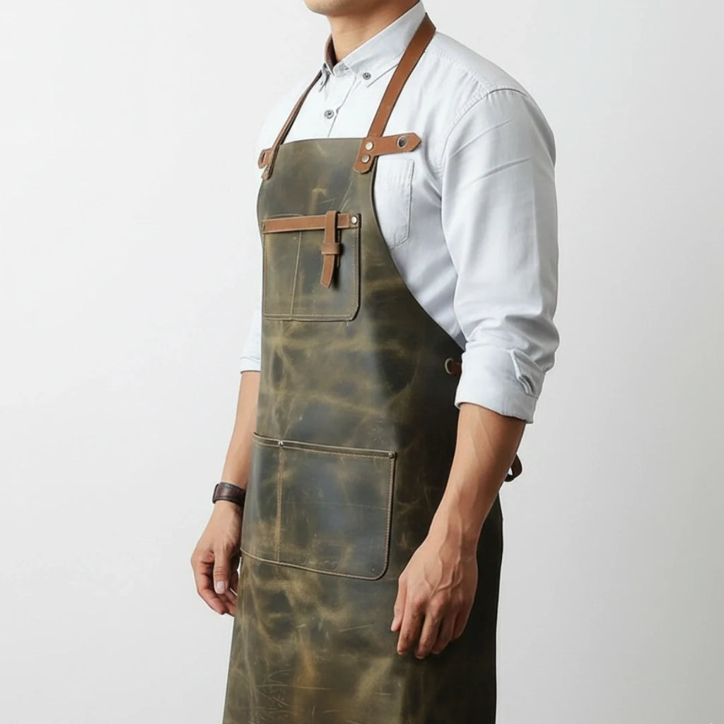 Superlative BBQ Leather Apron