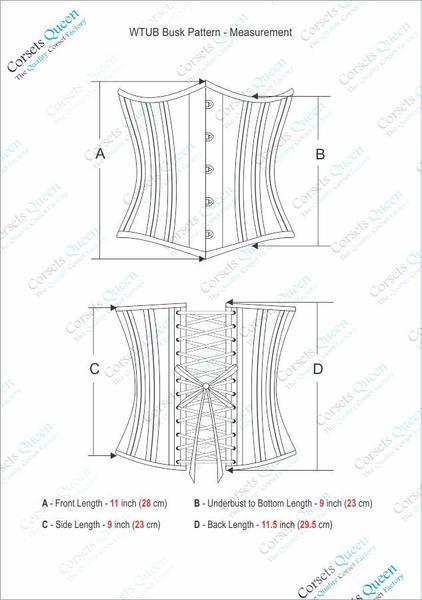 Black Sheep Nappa Leather Corset | Full Grain Apparel