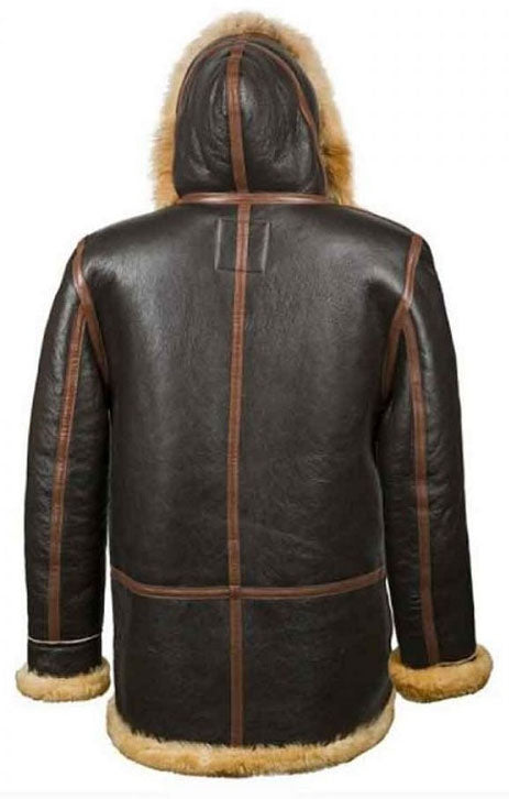 Men’s WWII B7 Flying Parka Jacket | Rugged Arctic Command | Full Grain Apparel