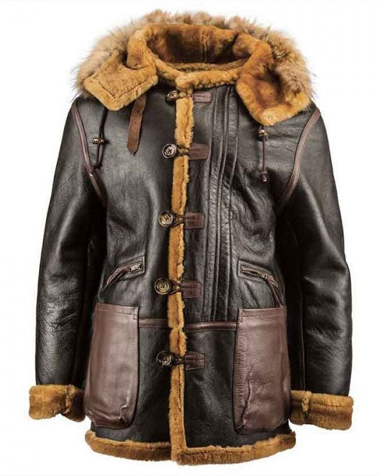 Men’s WWII B7 Flying Parka Jacket | Rugged Arctic Command | Full Grain Apparel