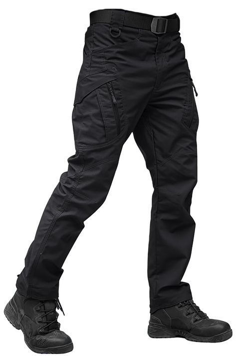 Men's Premium Tactical Cargo Pants - Multi-Pocket Outdoor Combat & Hiking Trousers