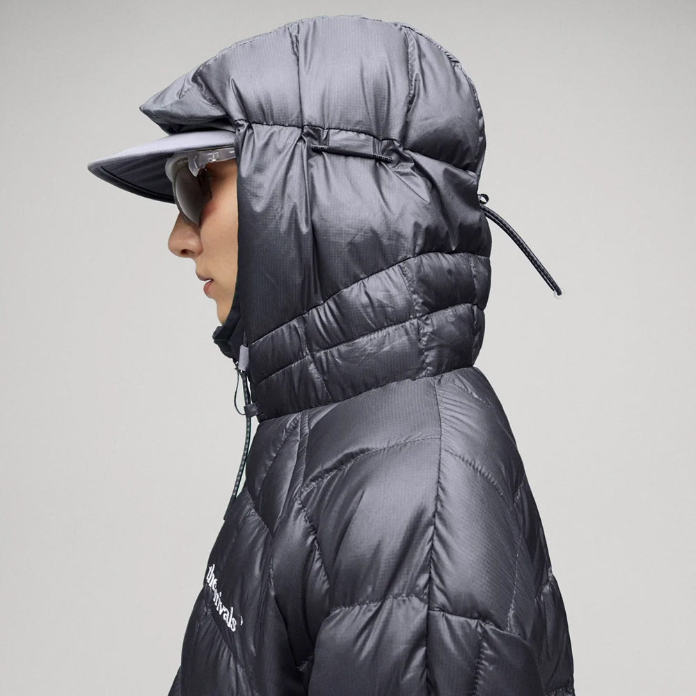 Women’s "Obsidian Shield" Enclosed Parka | Total Coverage Hooded Design | Premium Weather-Proof Winter Coat | Full Grain Apparel